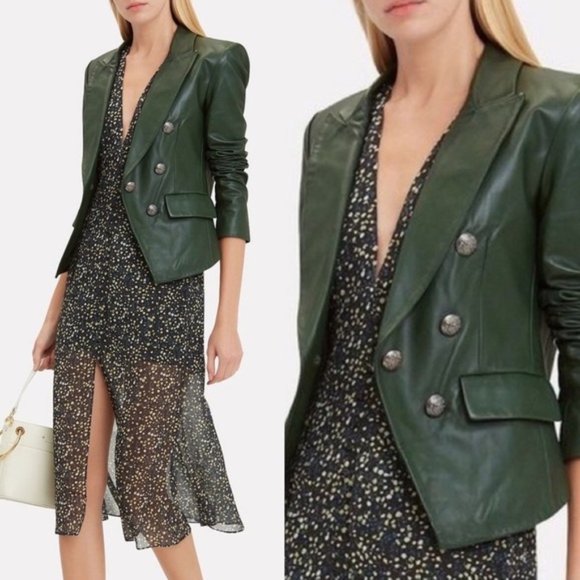 Veronica Beard Jackets & Blazers - ❌SOLD❌Veronica Beard Cooke Leather Dickey Jacket